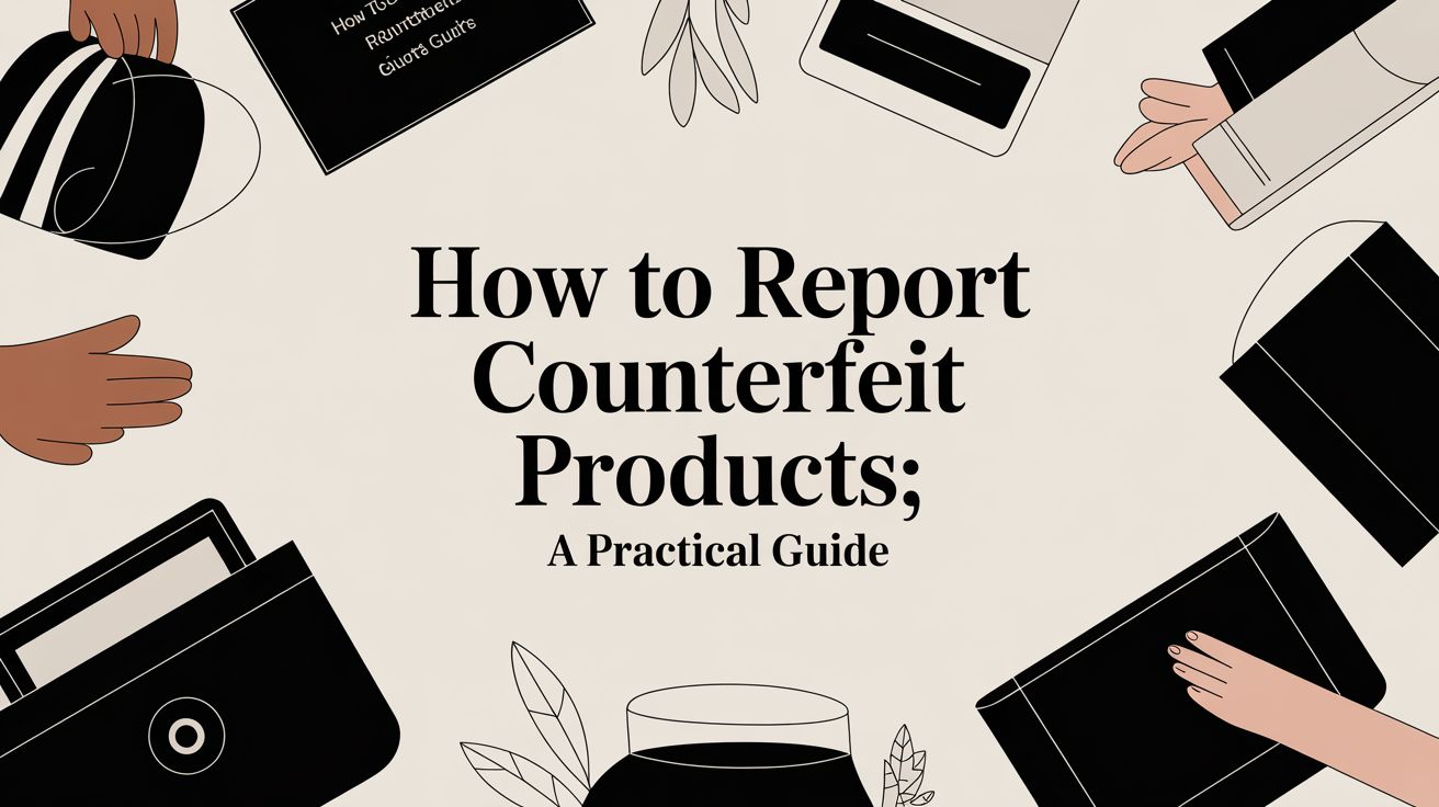 How to Report Counterfeit Products A Practical Guide