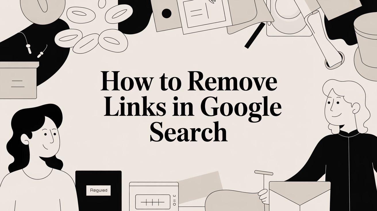 How to Remove Links in Google Search