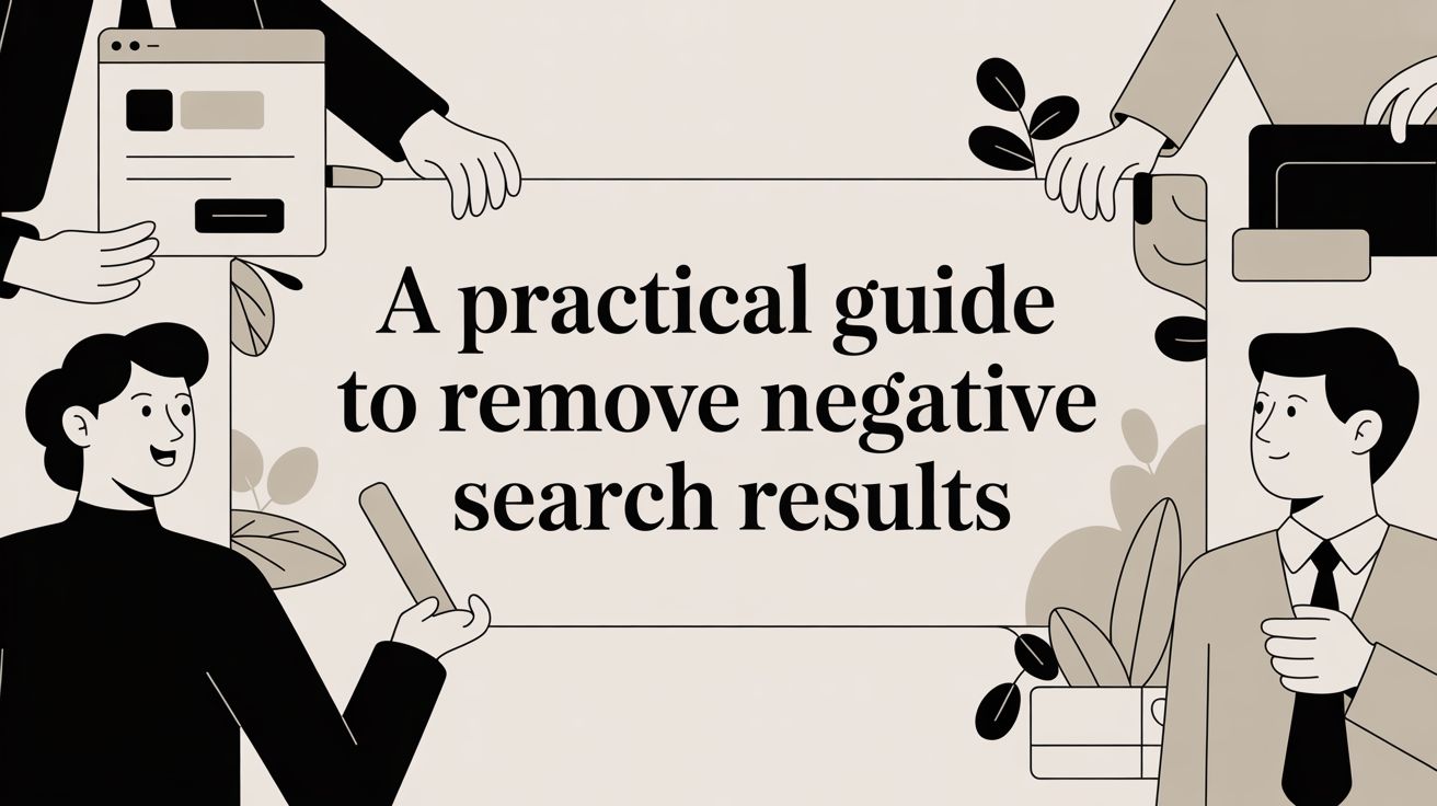 A Practical Guide to Remove Negative Search Results
