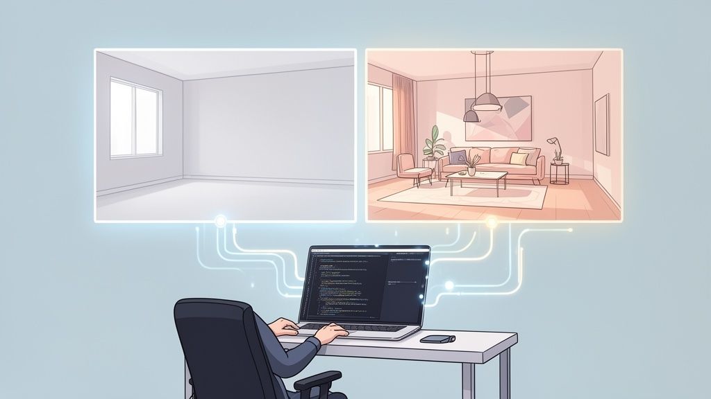 A Developer’s Guide to Using a Virtual Staging API