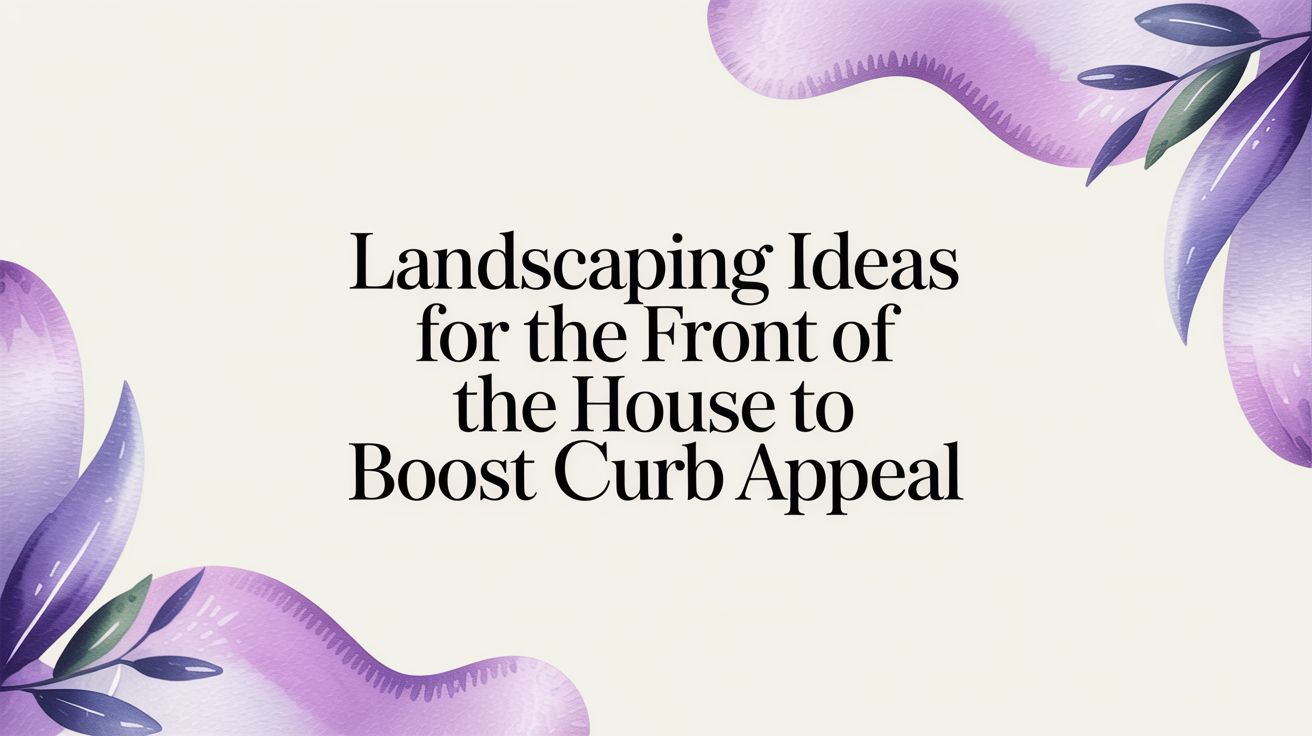 Landscaping Ideas for the Front of the House to Boost Curb Appeal