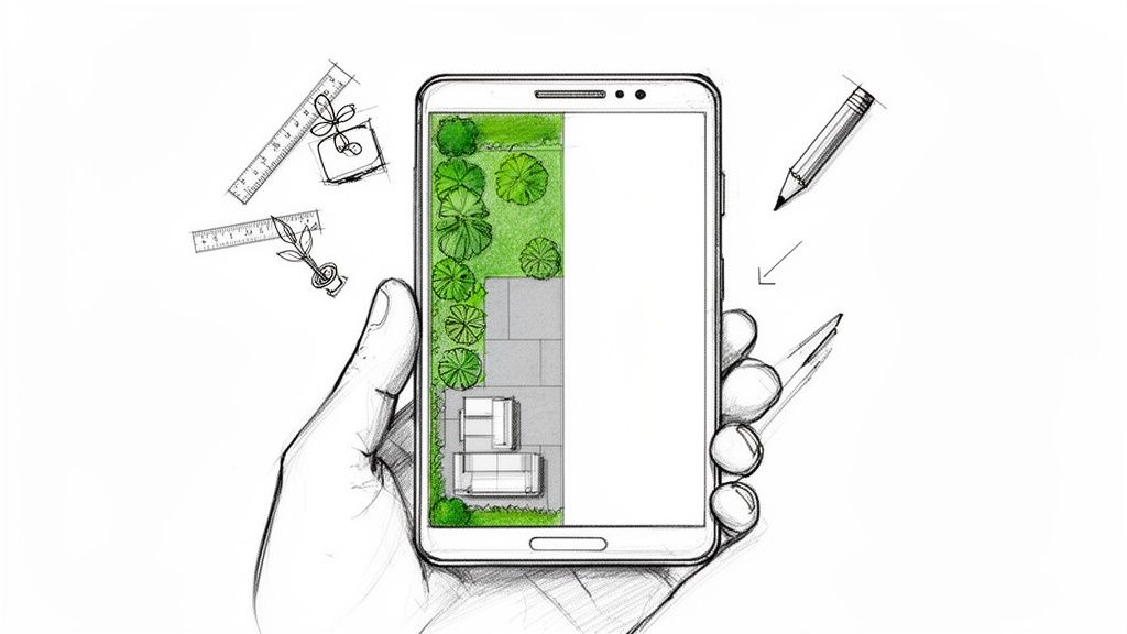 Using a Design Landscape App to Reimagine Your Yard