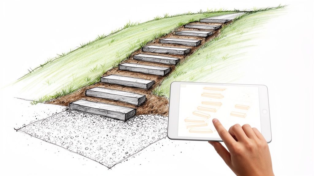 How to Build Steps Into a Hillside A DIY Guide