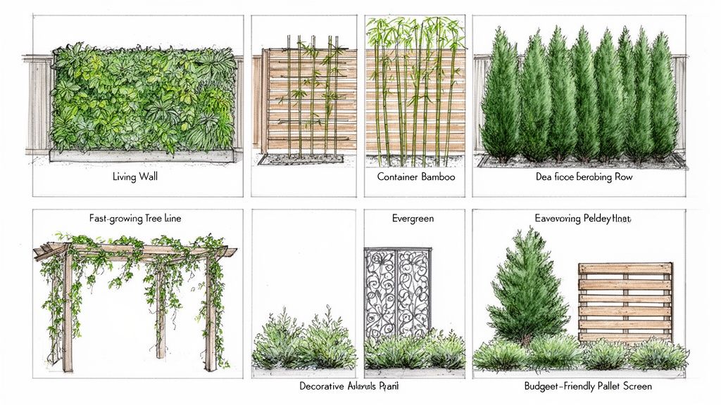 10 Brilliant Backyard Privacy Screening Ideas for Your Yard in 2026