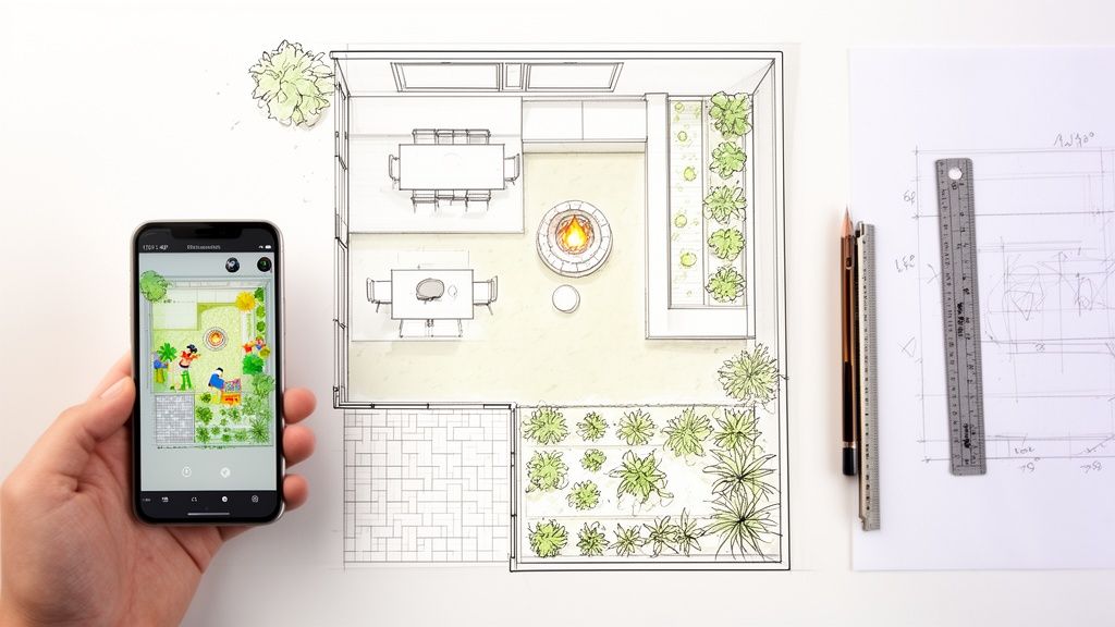 Modern Backyard Design: landscaping plans backyard to Transform Your Space