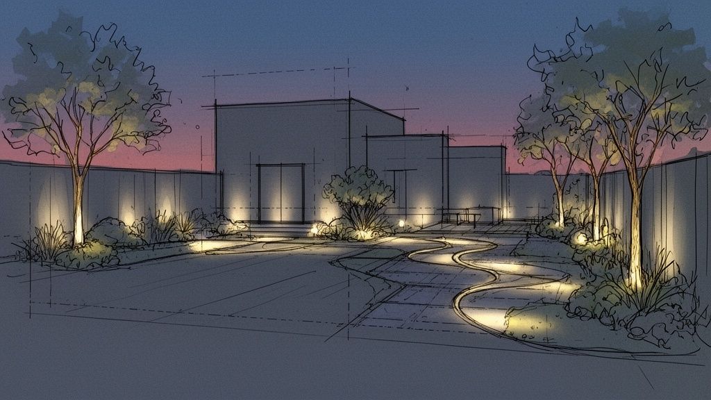 How to Design Landscape Lighting A Homeowner's Guide