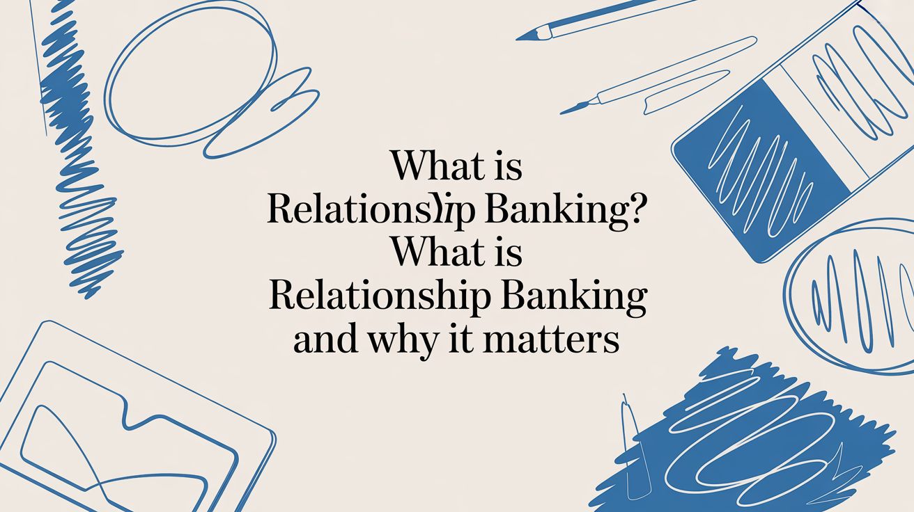 What Is Relationship Banking? A Data-Driven Framework for Executives