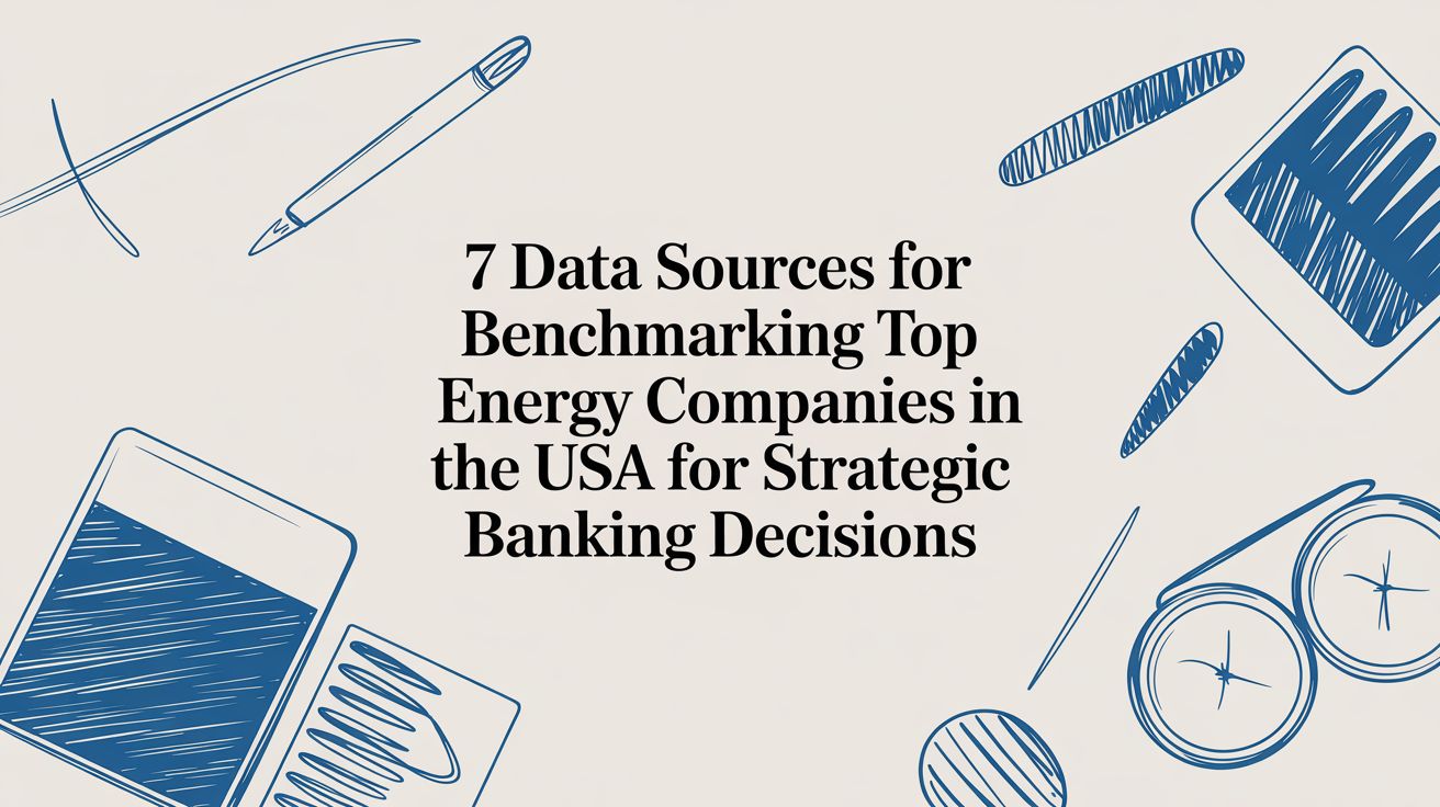 7 Data Sources for Benchmarking Top Energy Companies in the USA for Strategic Banking Decisions