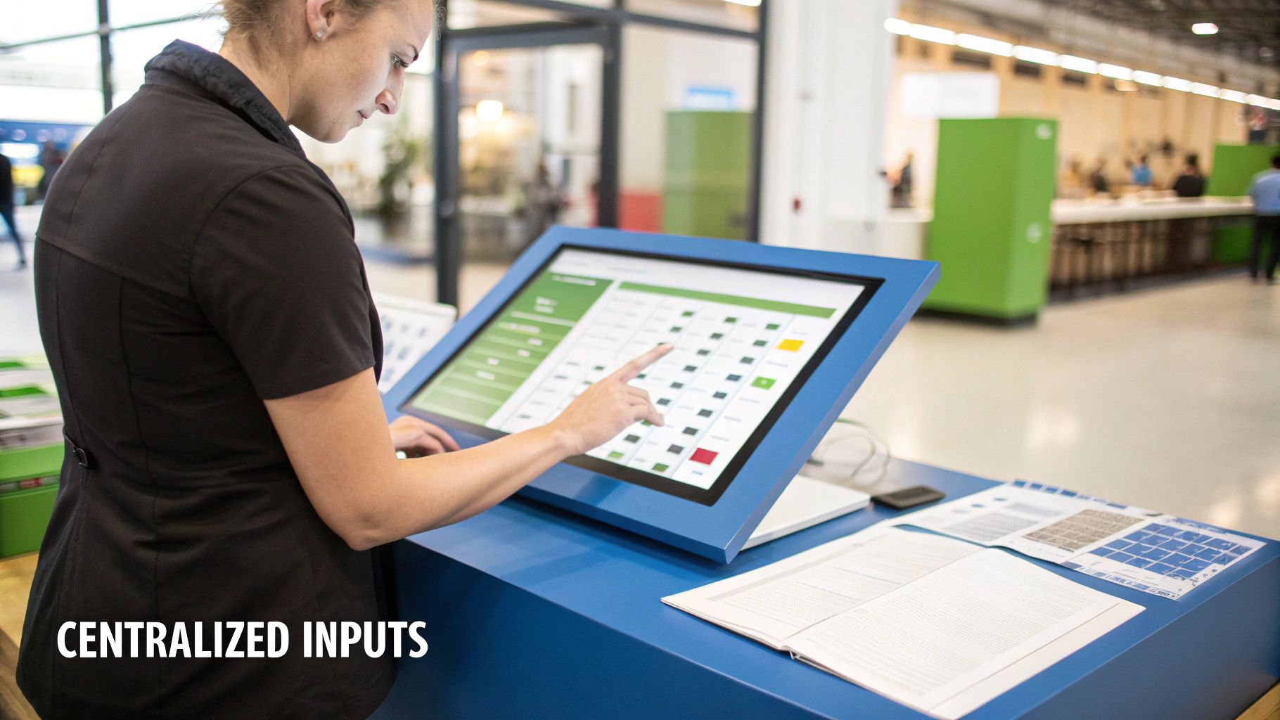 An image of a financial model's input sheet, showing clearly labeled assumptions for growth rates, costs, and market drivers, with color-coding and data validation dropdowns.