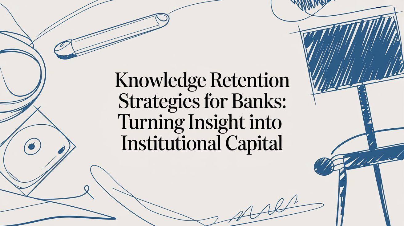 Knowledge Retention Strategies for Banks: Turning Insight Into Institutional Capital