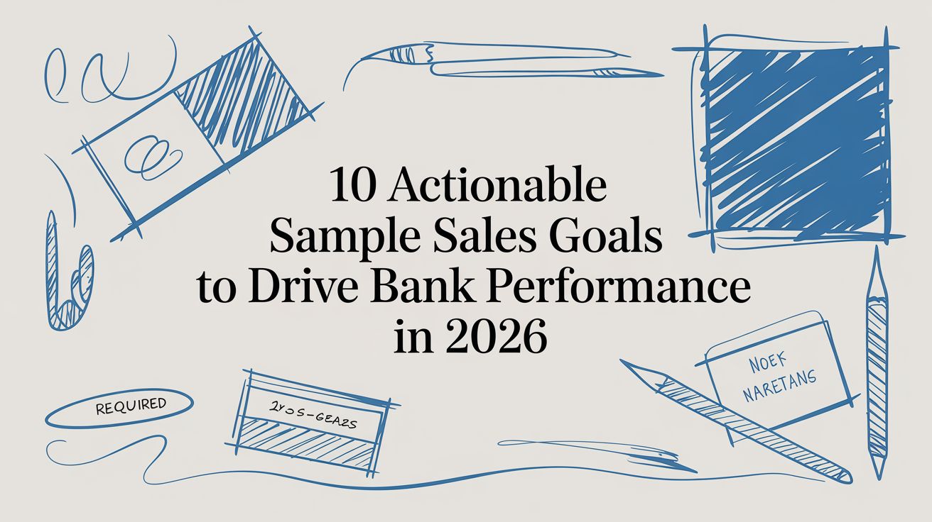 10 Actionable Sample Sales Goals to Drive Bank Performance in 2026