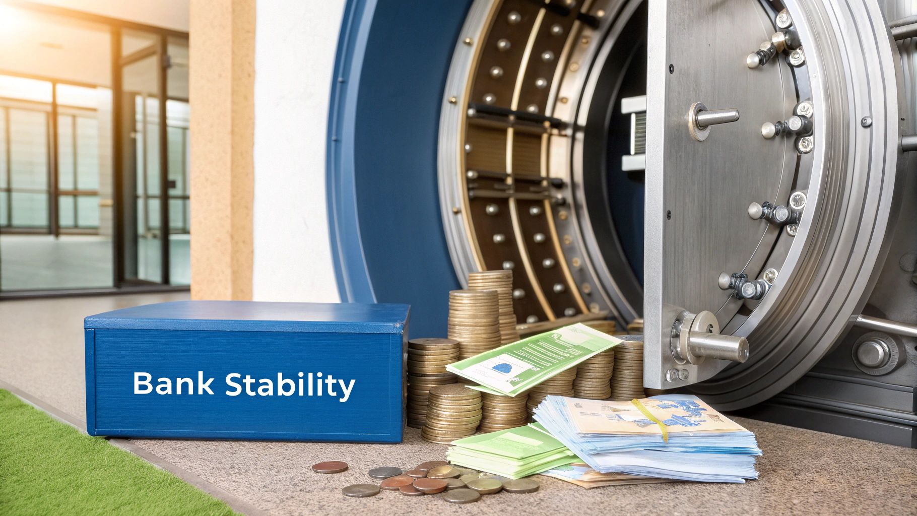 An image of a modern boardroom with executives around a table, analyzing charts and data on a large screen, symbolizing strategic decision-making.