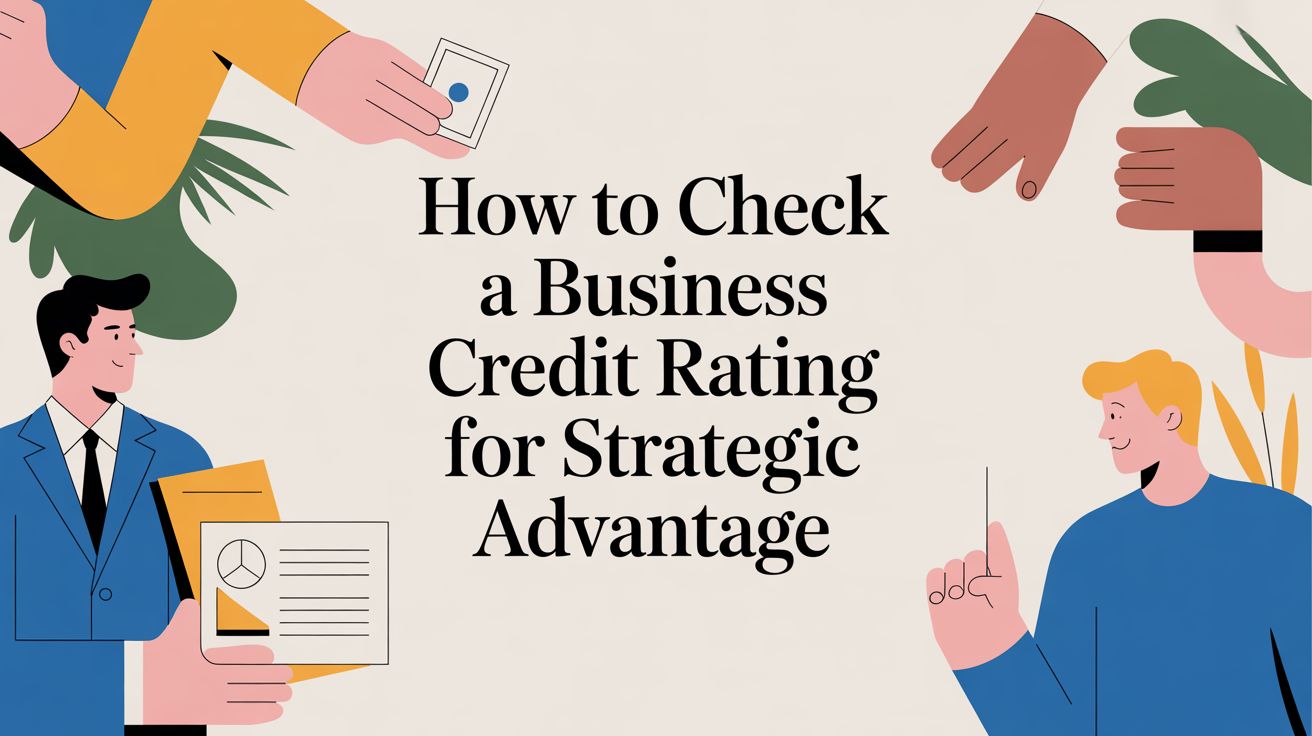 A Banking Executive's Guide to Checking a Business Credit Rating