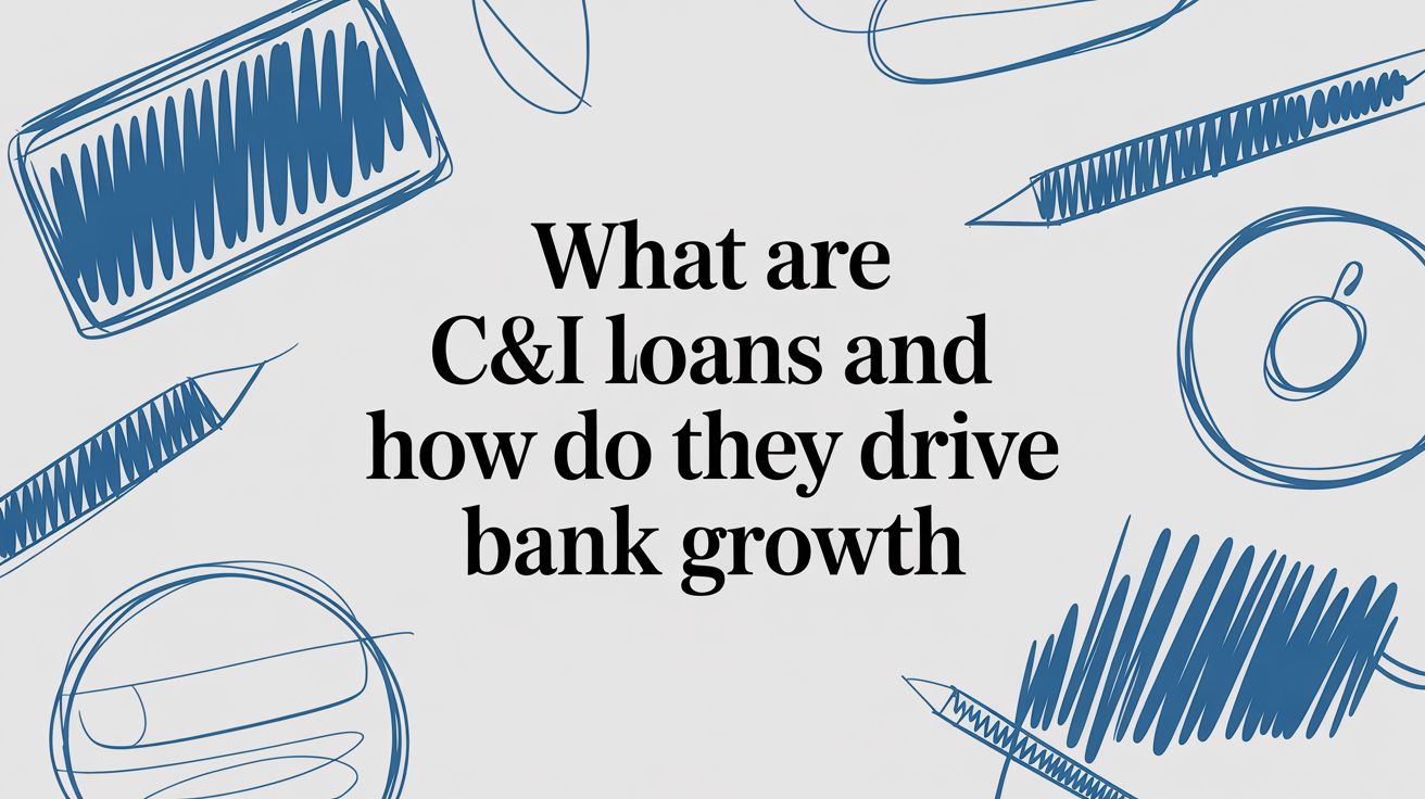 A Bank Executive's Guide to C&I Loans: Strategy, Risk, and Data-Driven Growth
