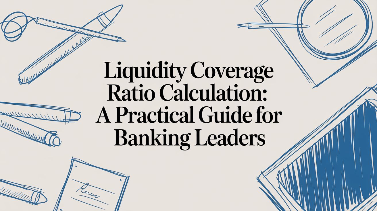 Liquidity Coverage Ratio Calculation: A Guide for Banking Leaders