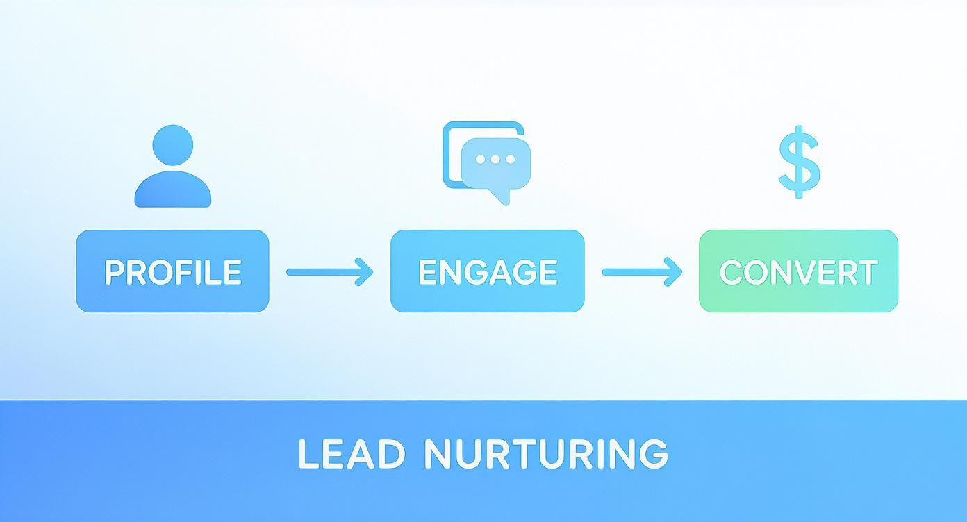 Infographic about lead generation for banks