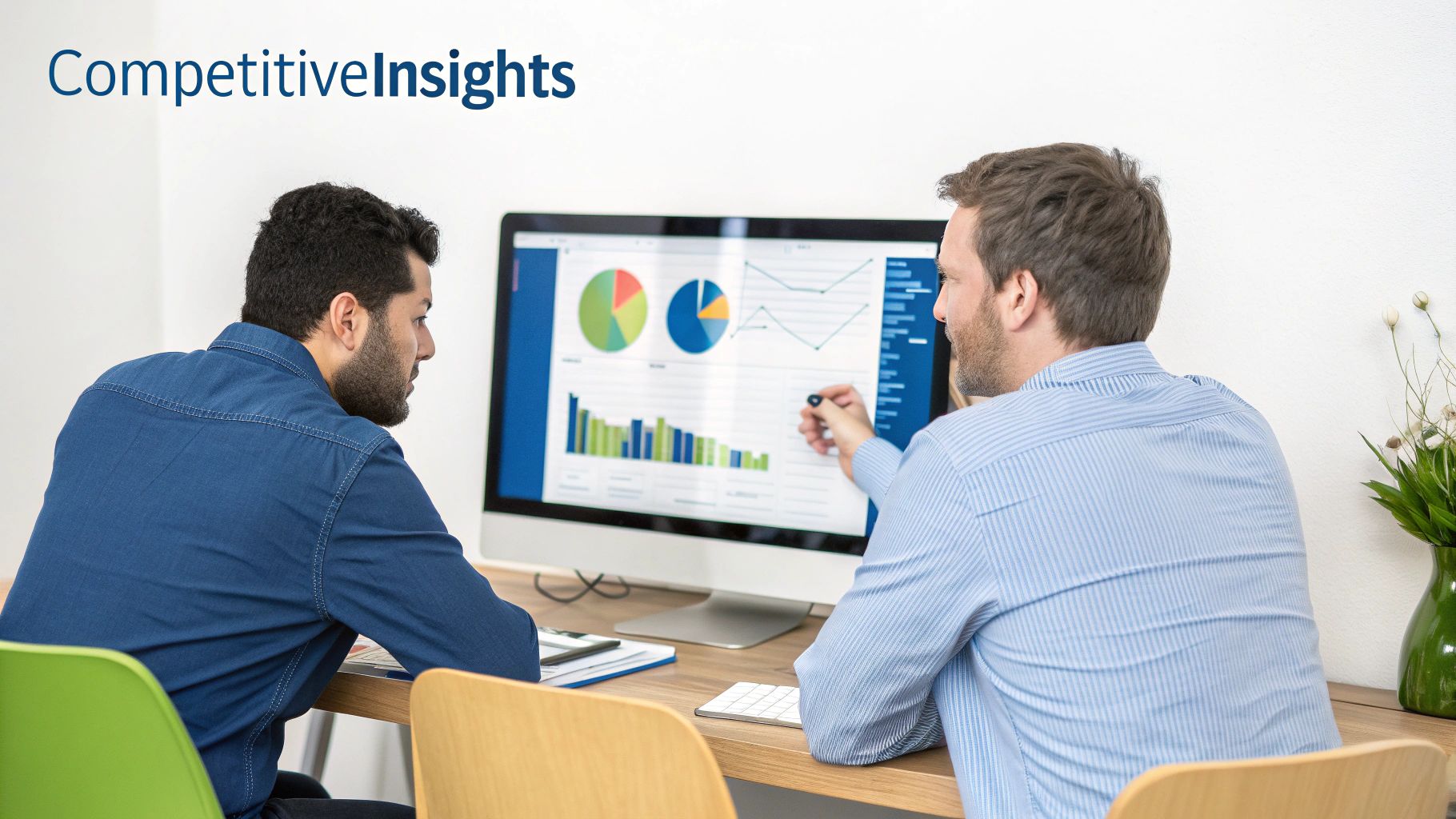 A strategic dashboard showing comparative bank performance analytics.