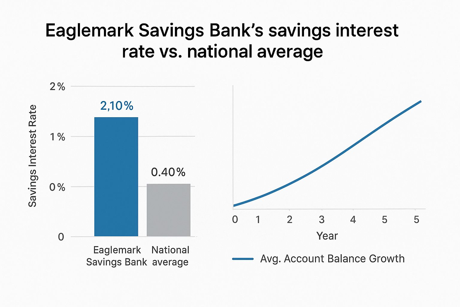 Infographic about eaglemark savings bank