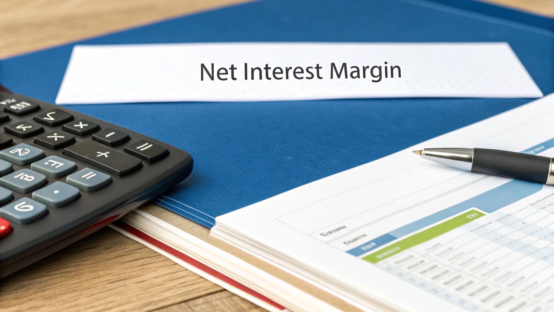 A directional compass pointing towards a stylized bank icon, symbolizing strategic guidance.