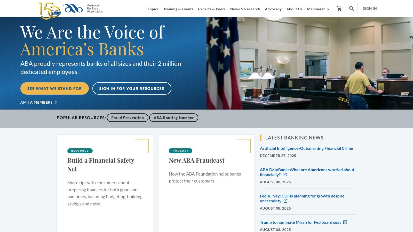 American Bankers Association (ABA)