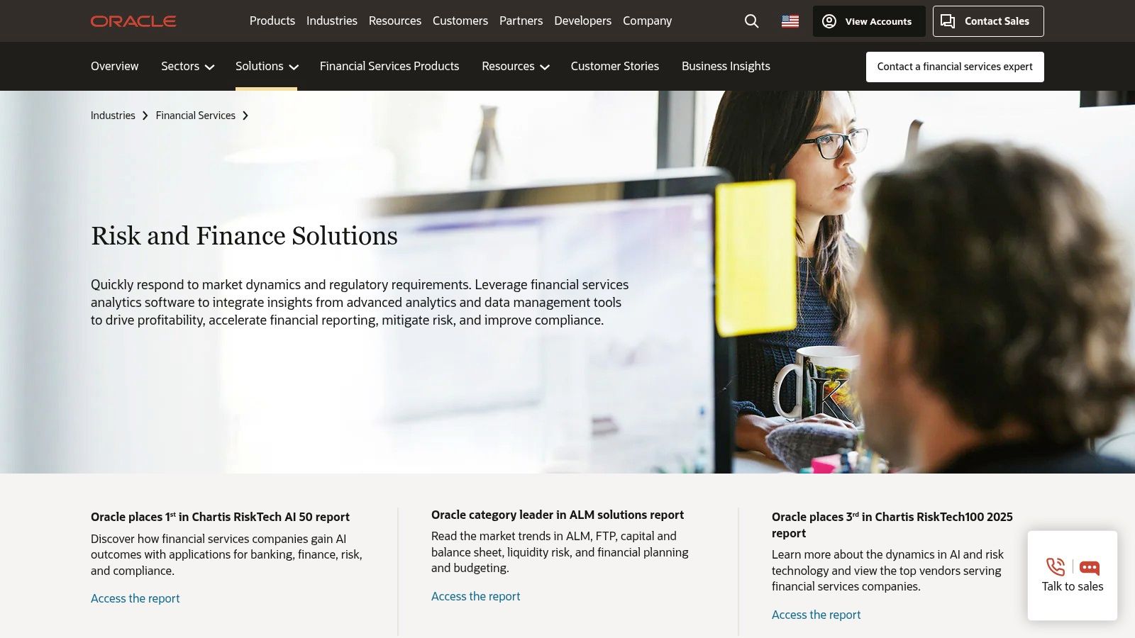 Oracle Financial Services Analytical Applications