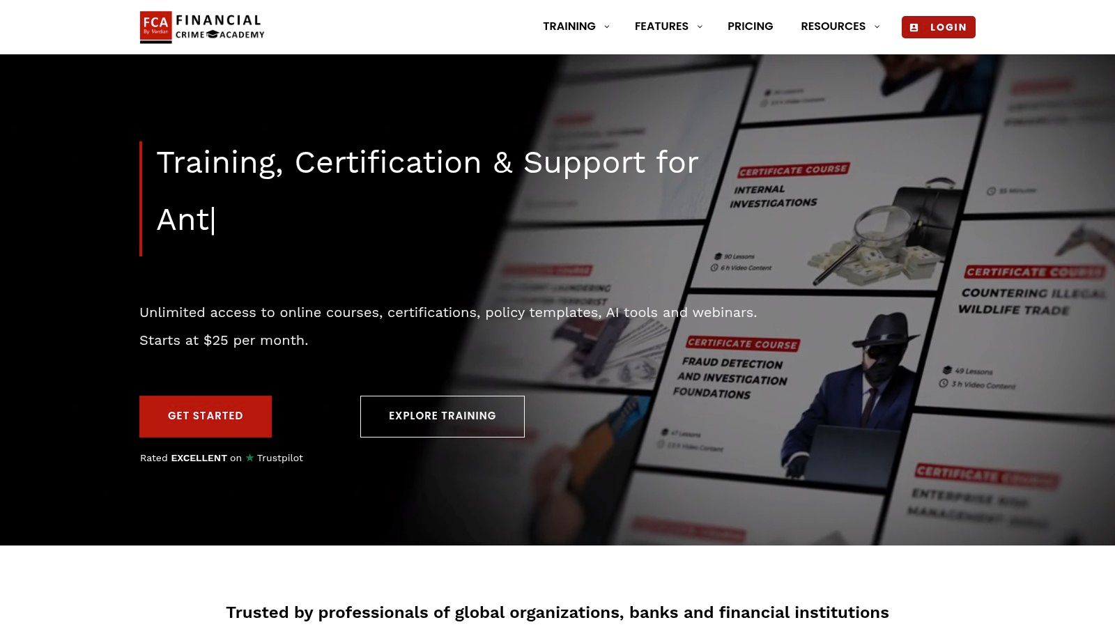 Financial Crime Academy (FCA)
