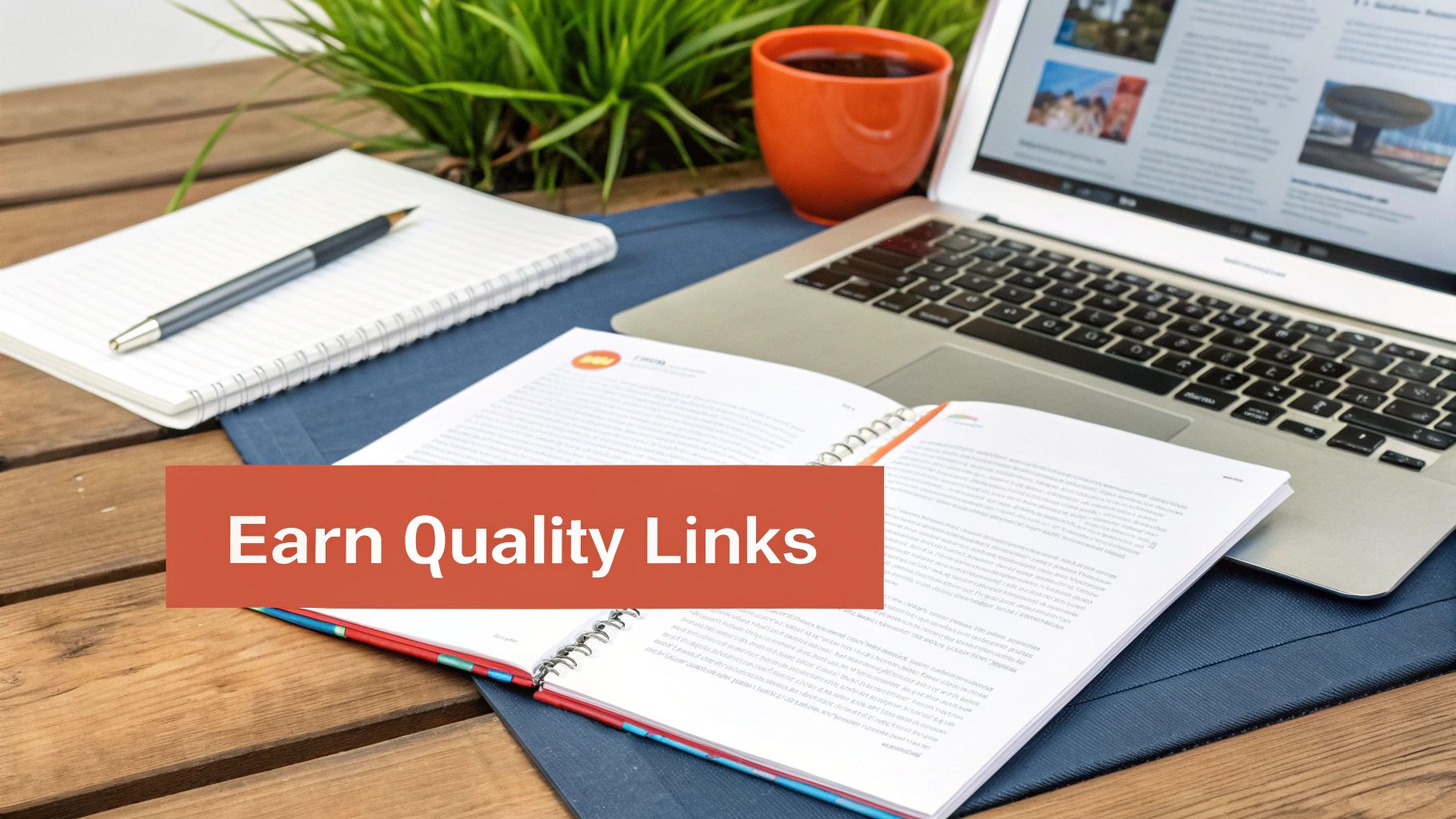 A person at a desk strategically placing blocks, symbolizing the building of a strong domain profile.