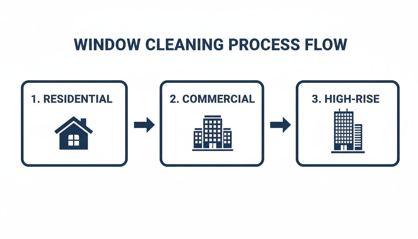 Infographic about window cleaning phoenix az