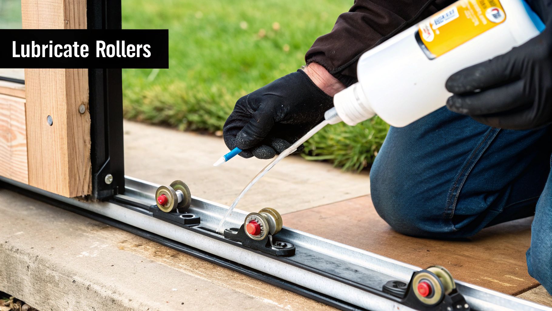 Adjusting Sliding Glass Door Rollers