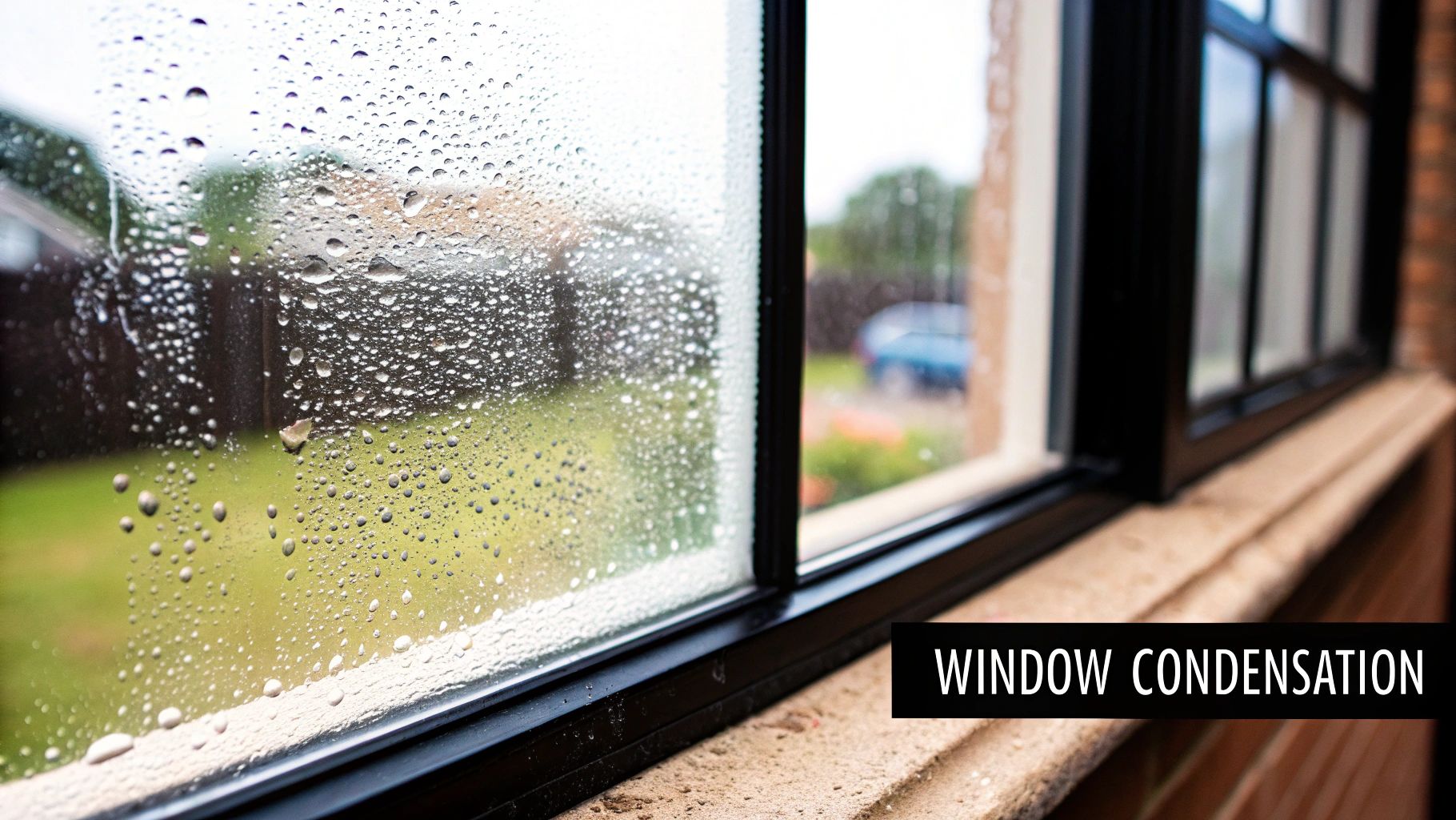 Condensation on a window