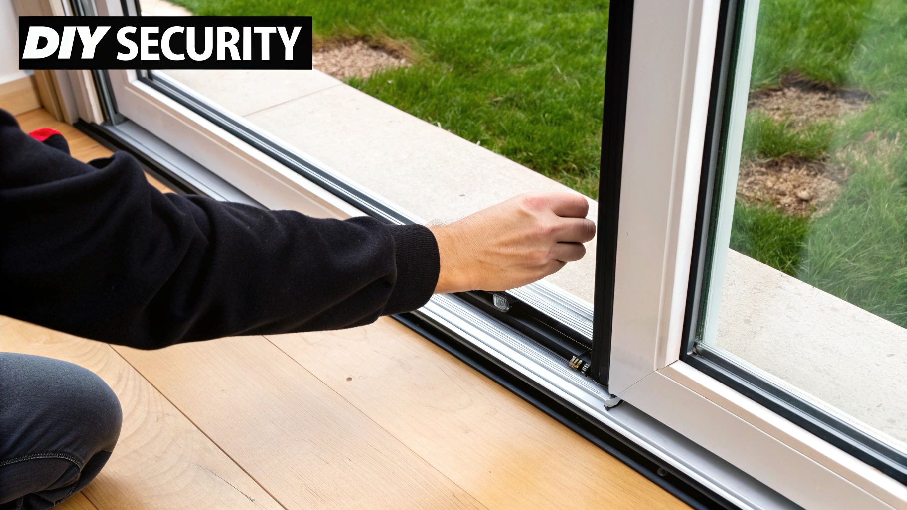 Layered Security for Sliding Glass Doors
