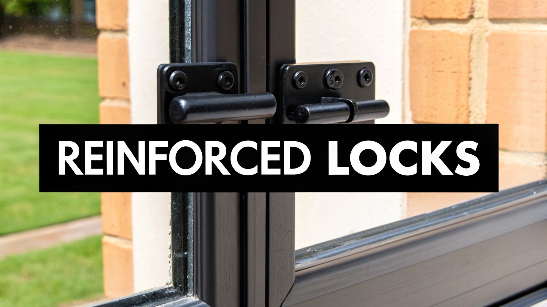 Reinforced Window Hardware and Locks