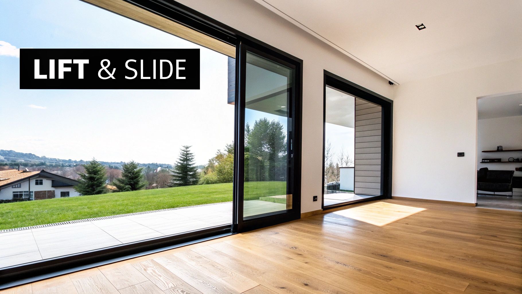 Lift-and-Slide Doors