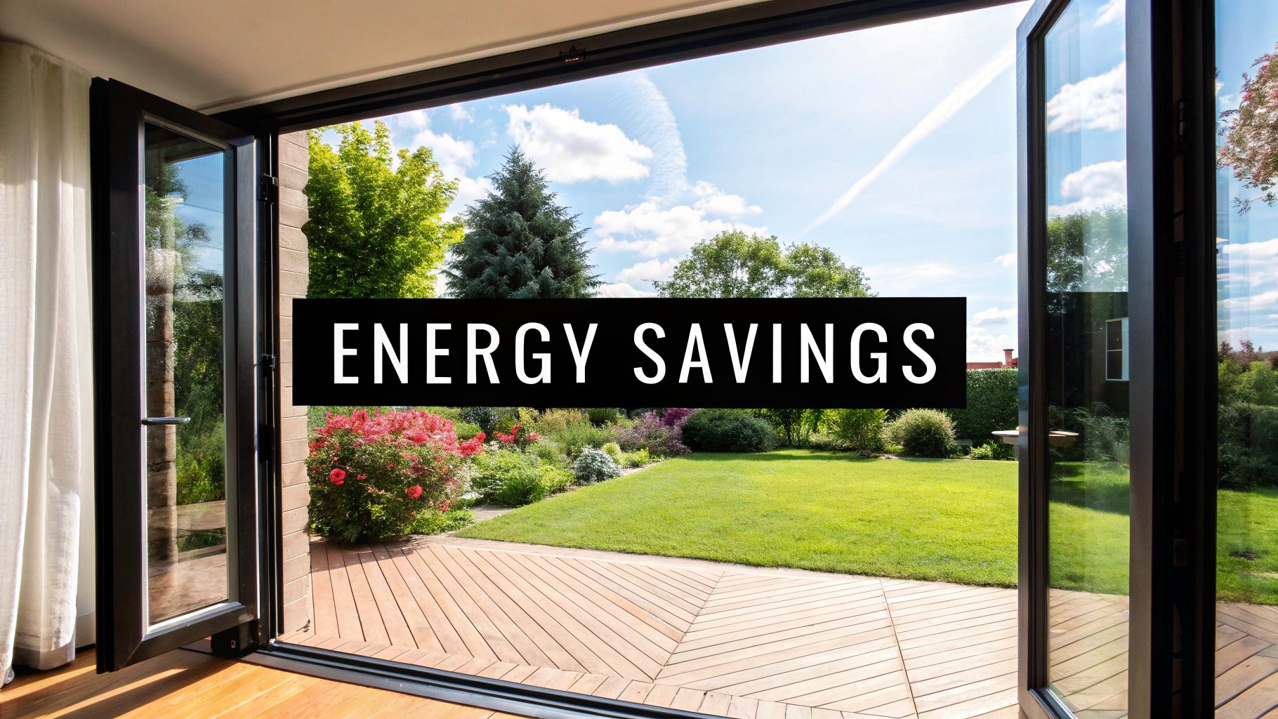 Patio Door with Thermal Break