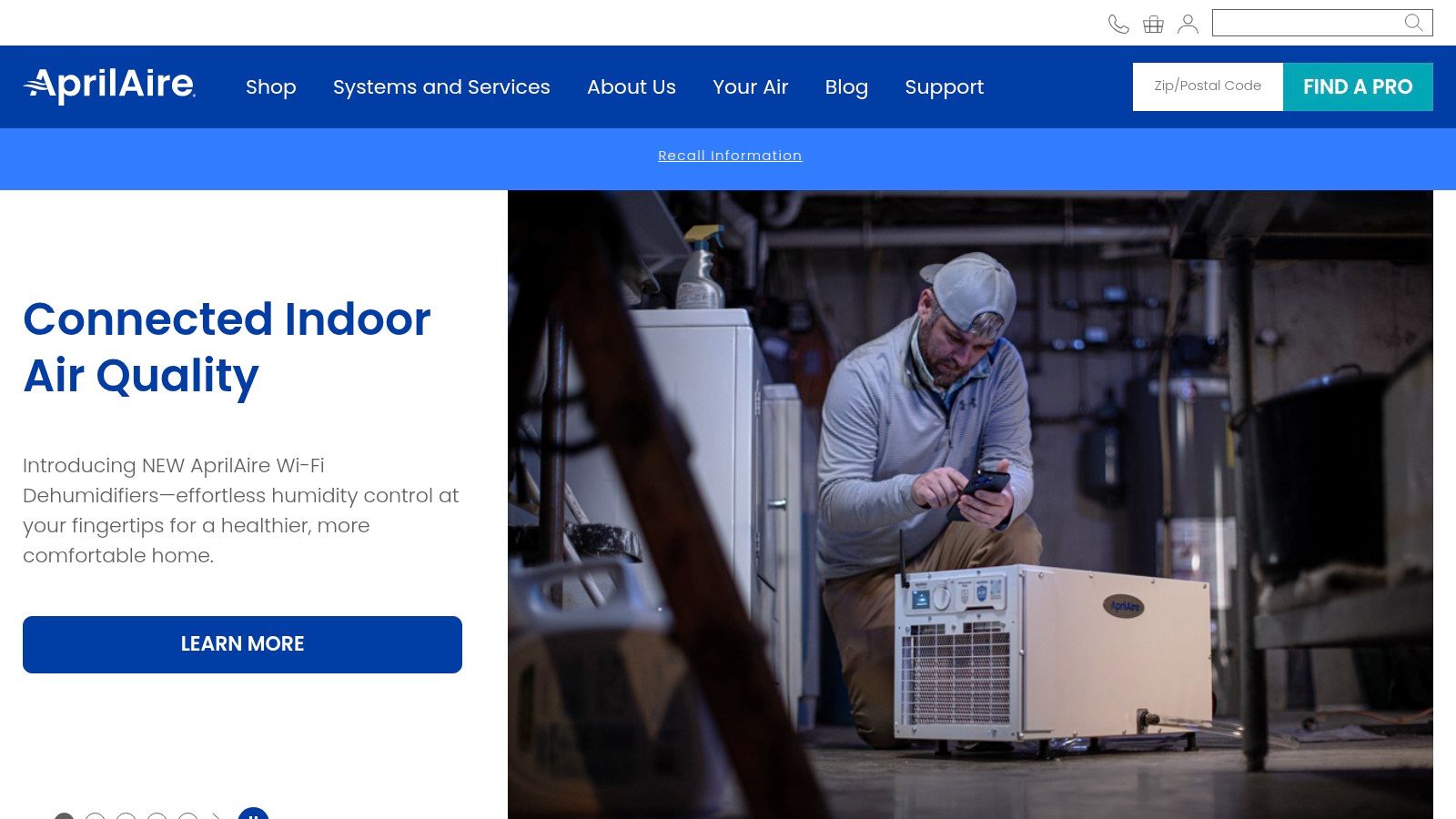 Aprilaire Automatic Ventilation Control
