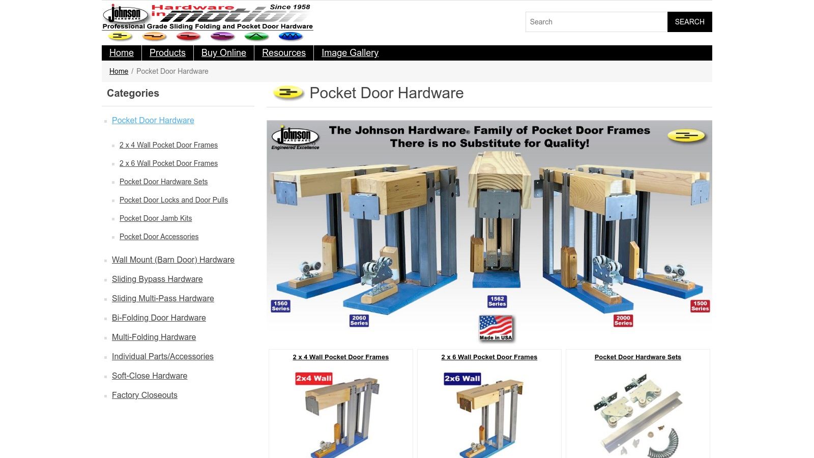 Sliding/Pocket Doors