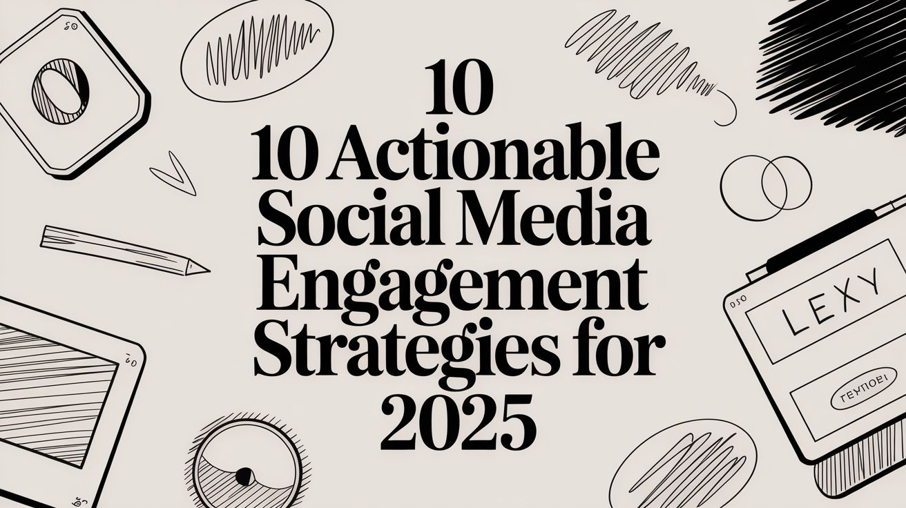 10 Actionable Social Media Engagement Strategies for 2025