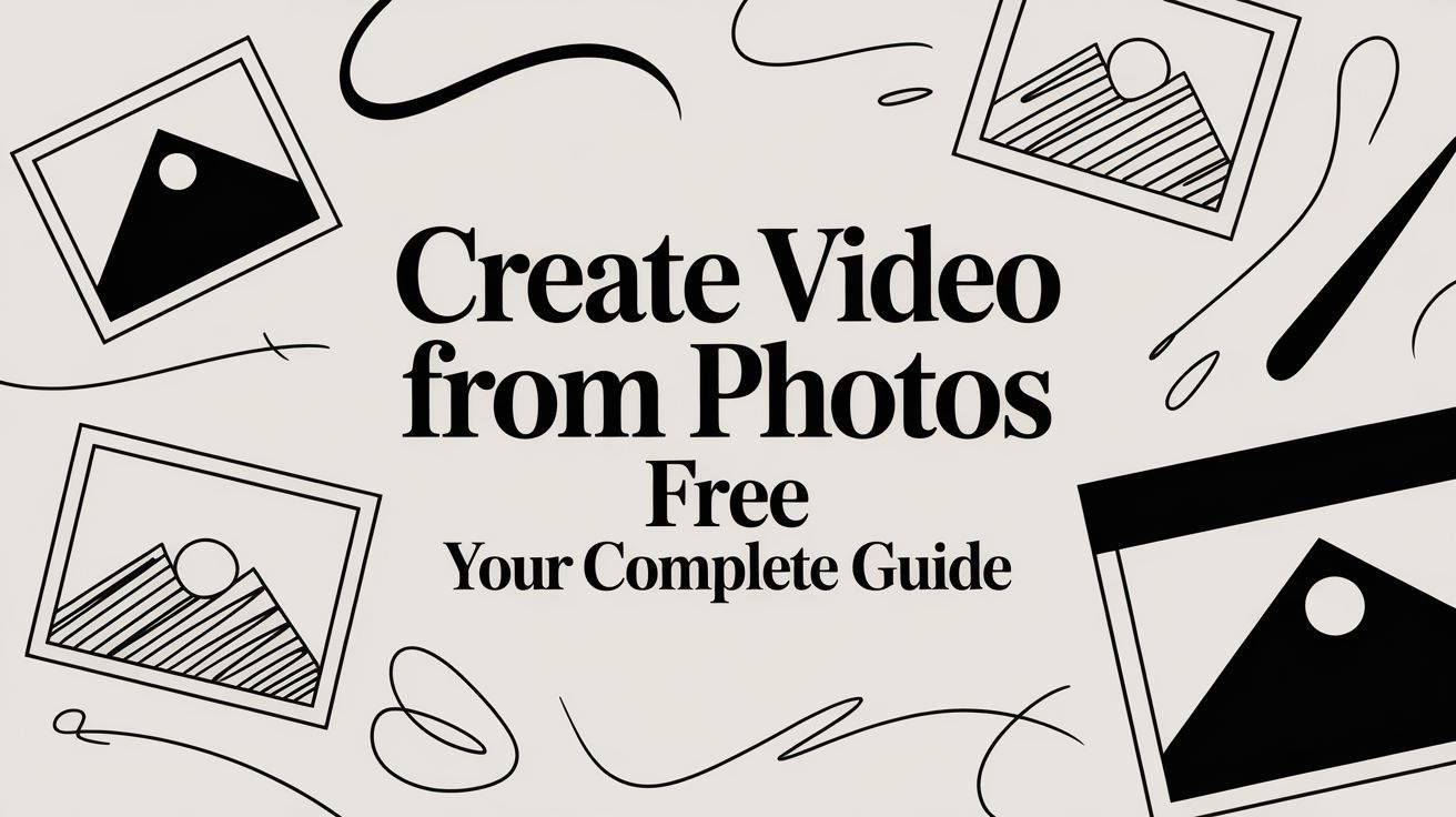 Create Video From Photos Free: Your Complete Guide