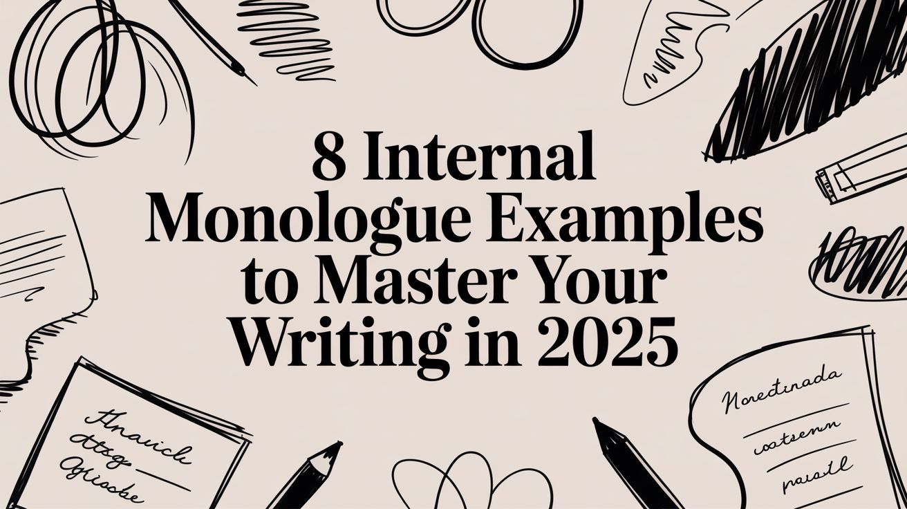 8 Internal Monologue Examples to Master Your Writing in 2025
