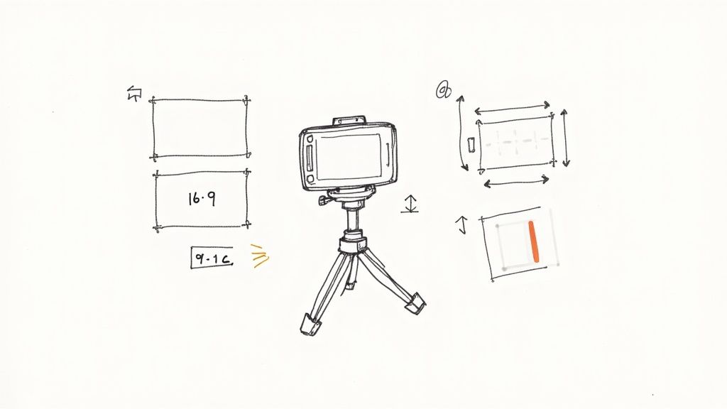 A person editing a video on their smartphone, with vibrant color grading and effects visible on the screen