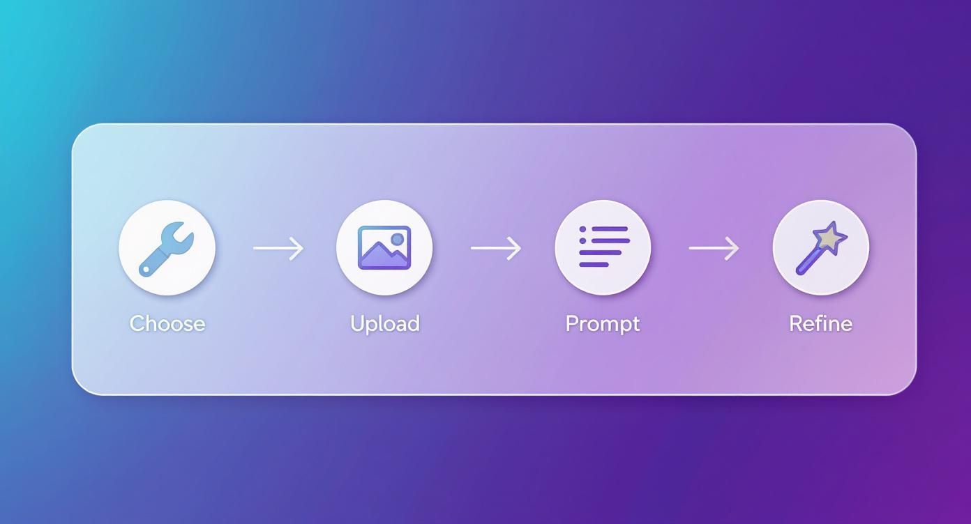 Инфографика о генерации видео из изображения с ИИ