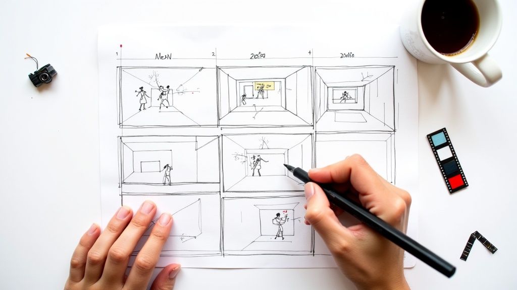 How to Storyboard a Video The Complete Guide