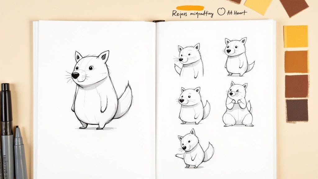 How to create cartoon character in 5 simple steps