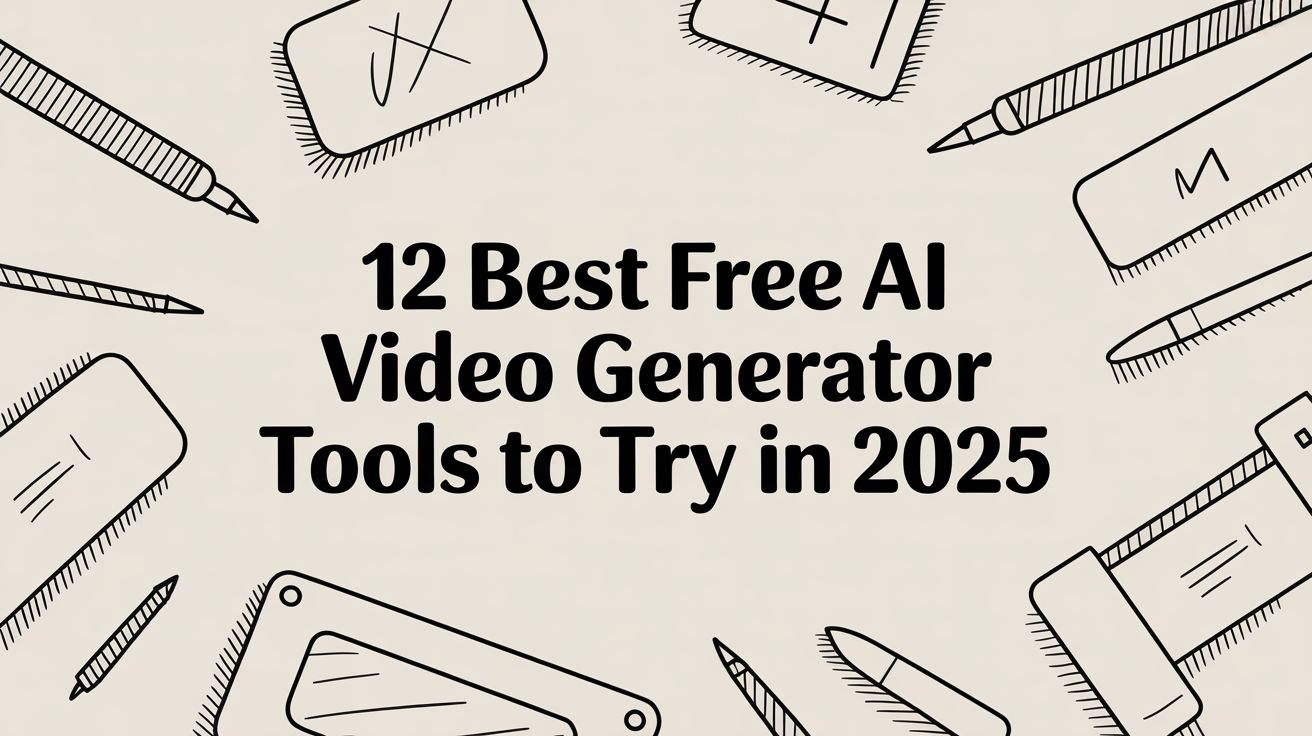 12 Best Free AI Video Generator Tools to Try in 2025