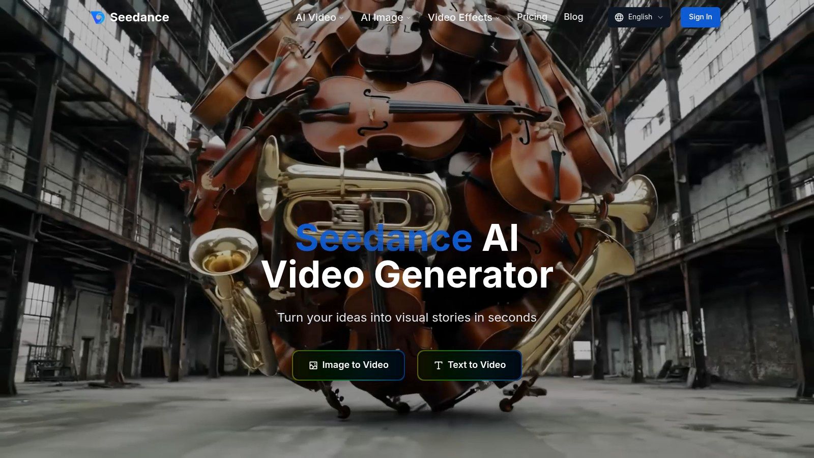1. Seedance: For Cinematic AI Video Generation