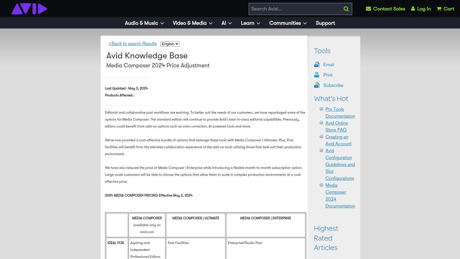 Avid — Media Composer