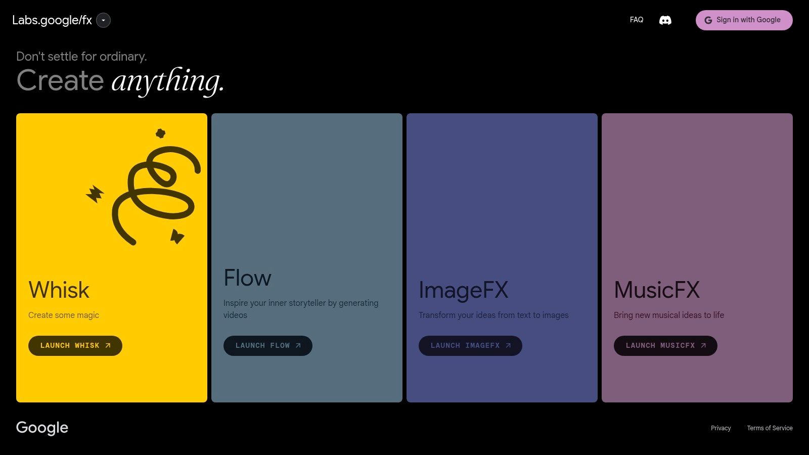 Google Flow (Veo access)