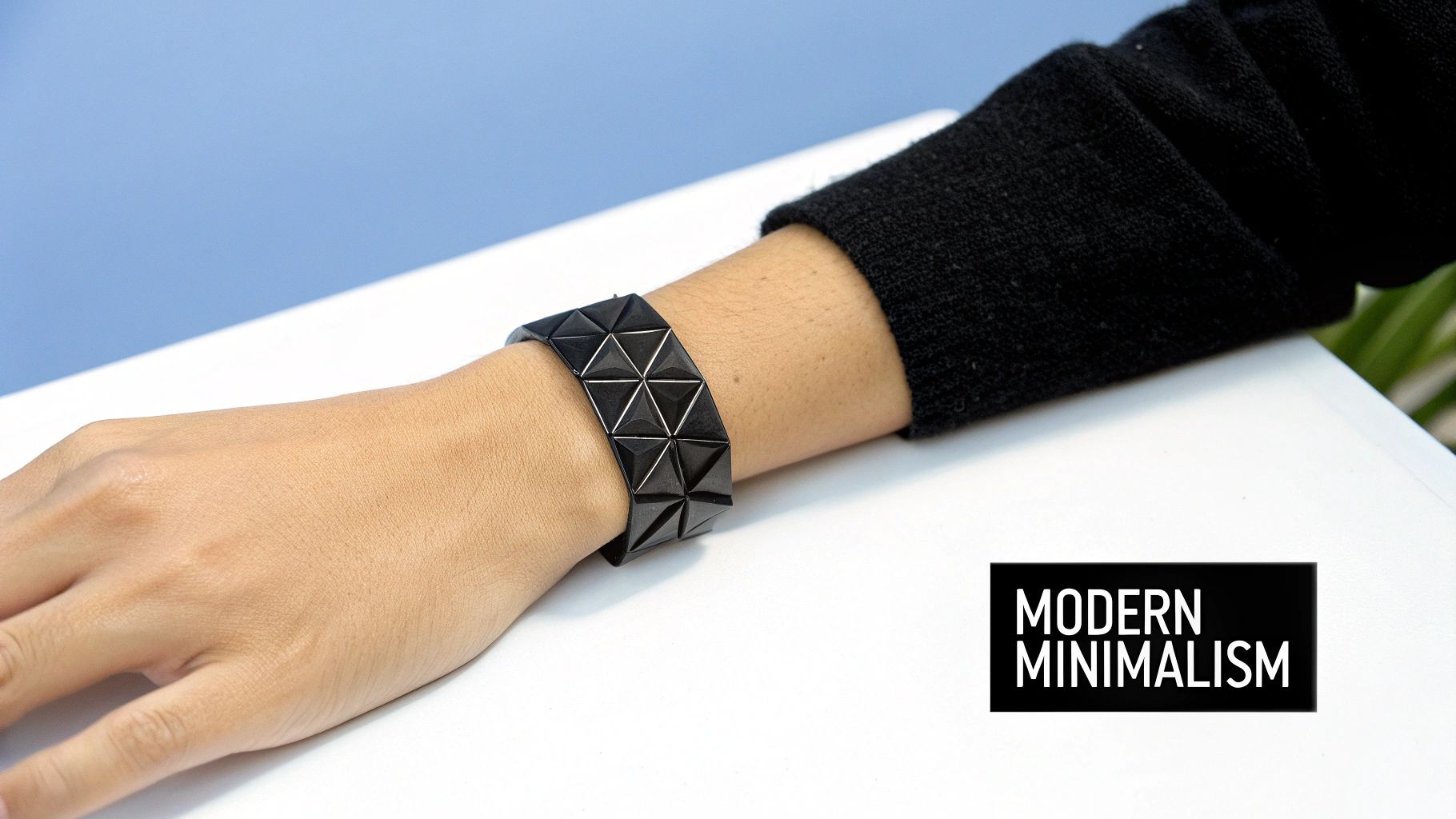 Simple Geometric Bracelet