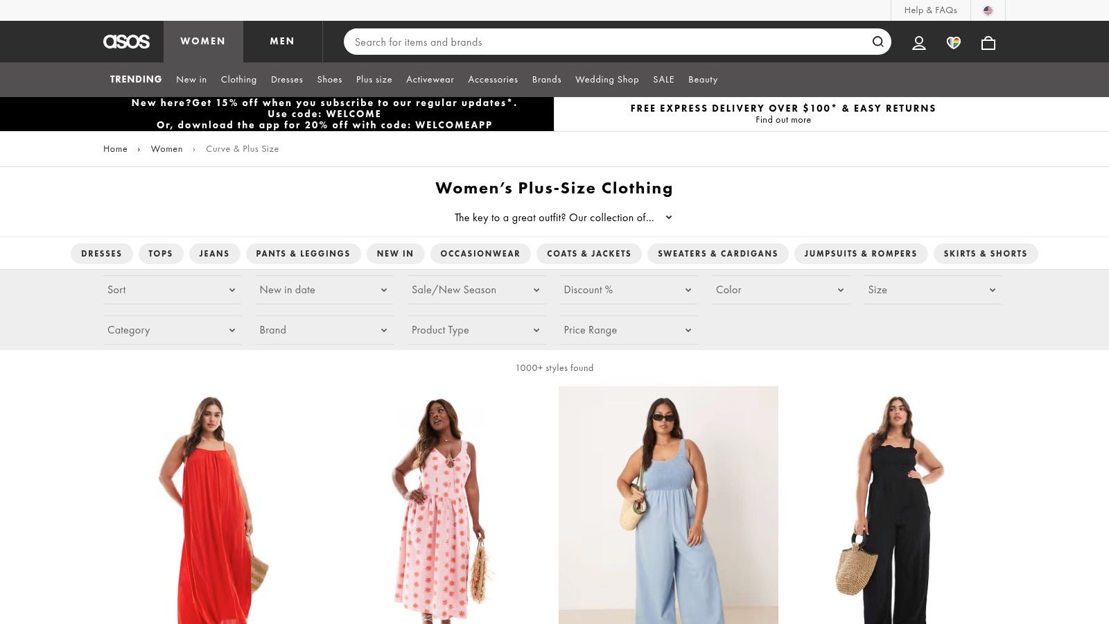 ASOS Curve