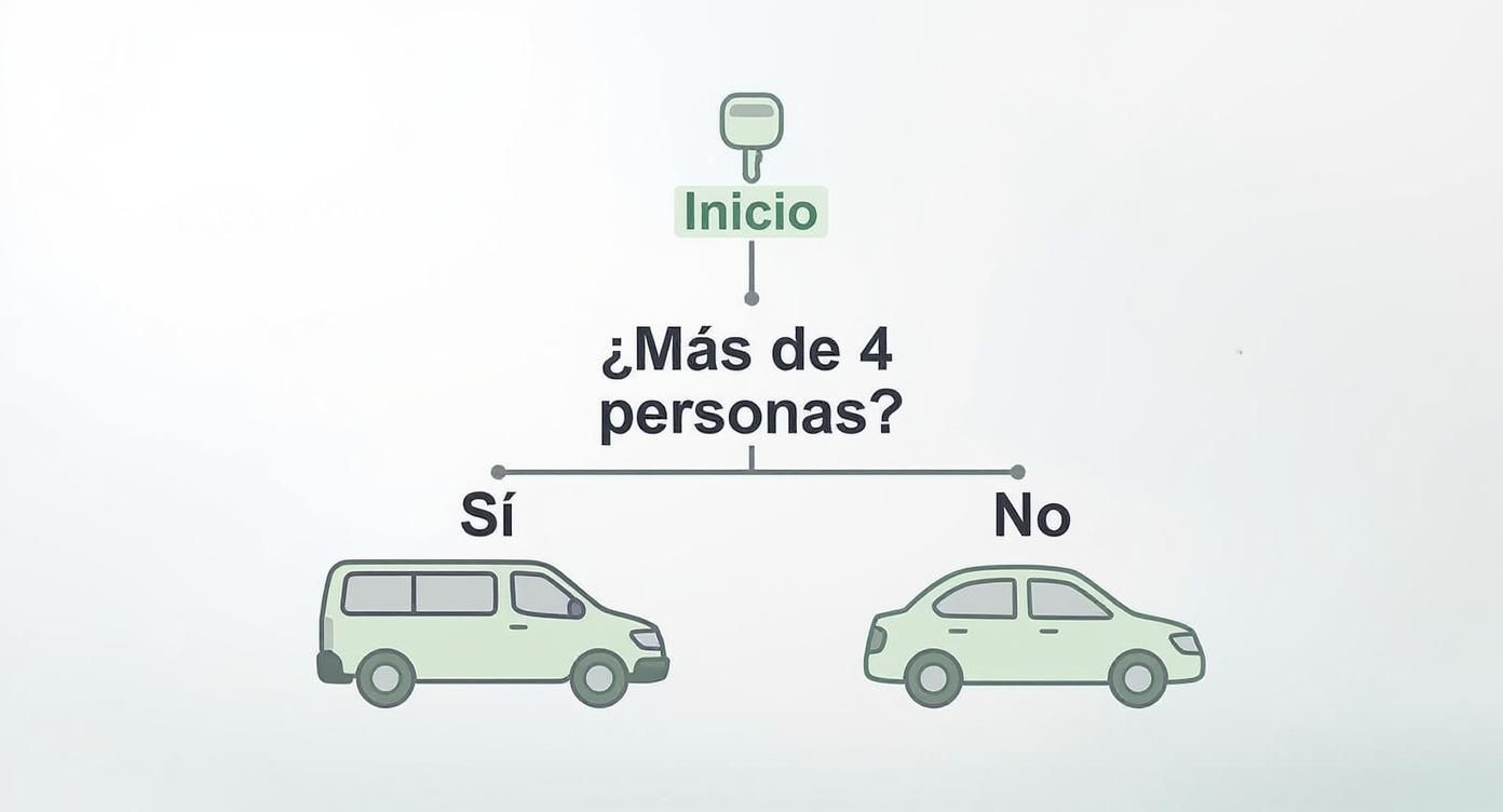 Infographic about renta de camioneta